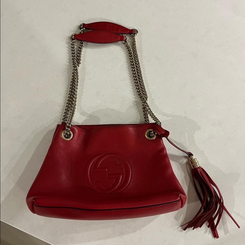 Gucci soho crossbody chain strap